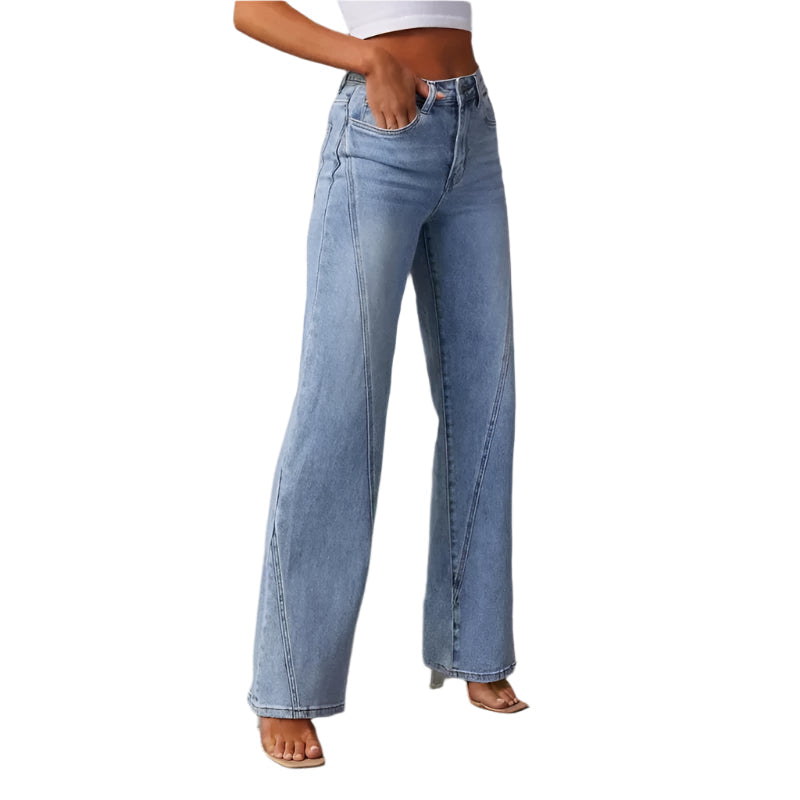Mila | High-Waisted Wide Leg Jeans