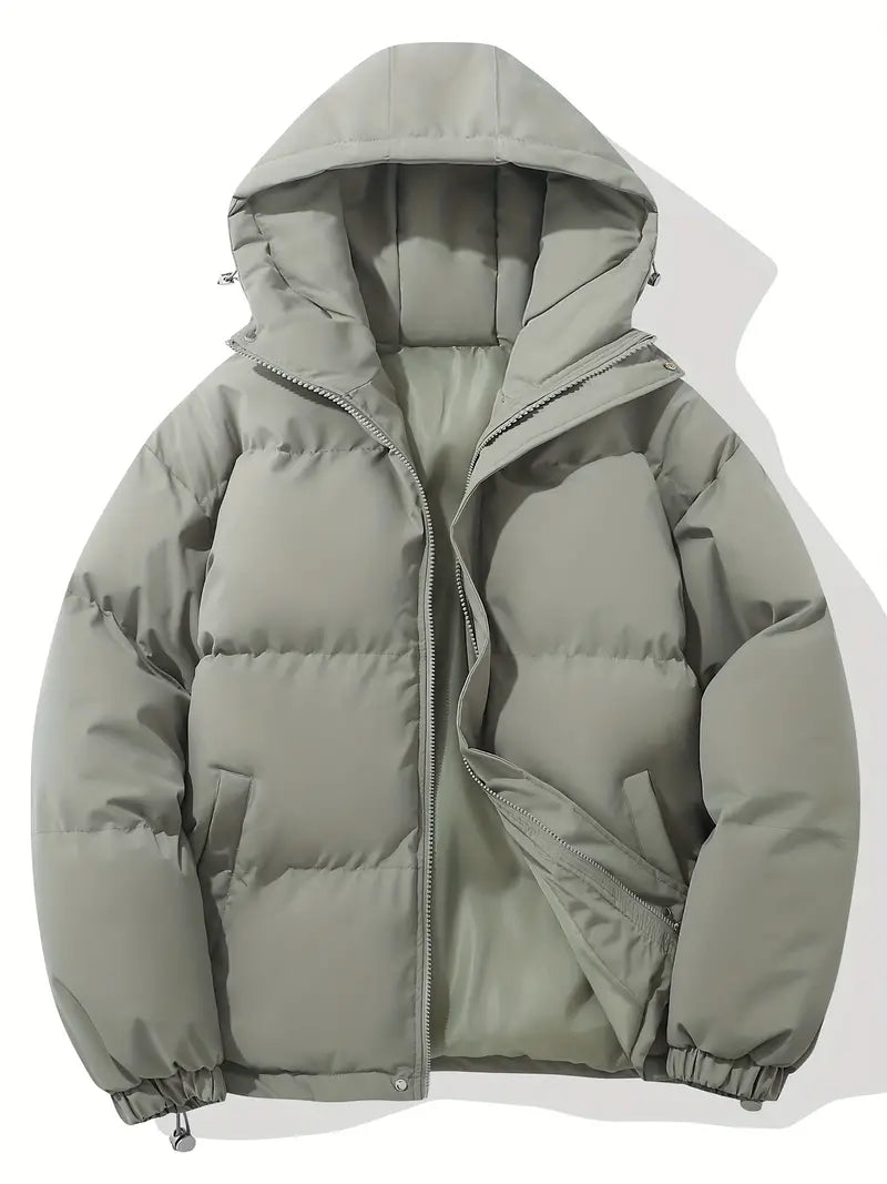 Abram | Classic Hooded Down Jacket for Men