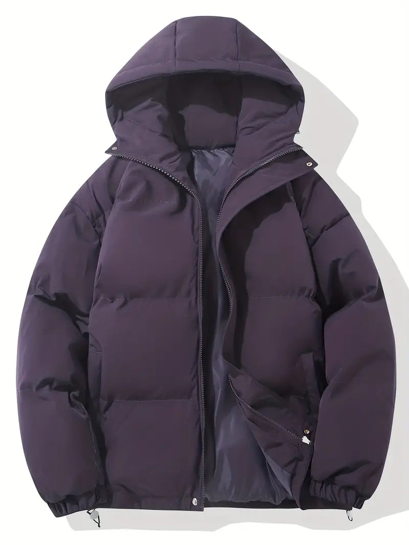 Abram | Classic Hooded Down Jacket for Men