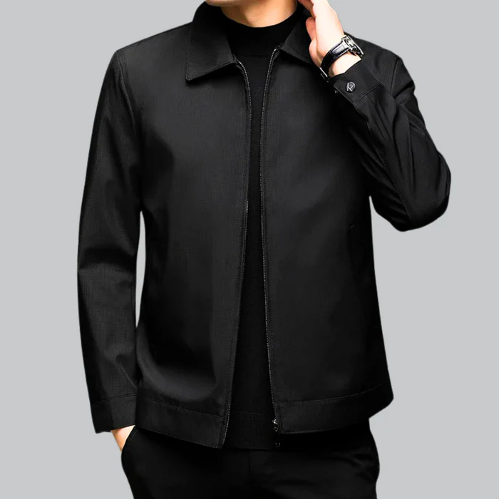 Classic Minimalist Zip Jacket