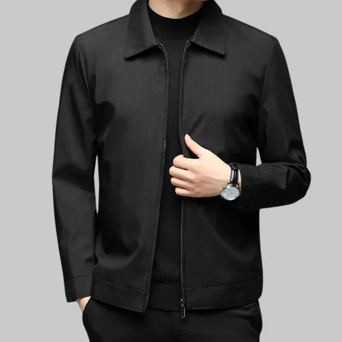 Classic Minimalist Zip Jacket