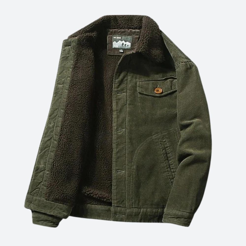 Yuvan | Durable Cord Jacket for Men