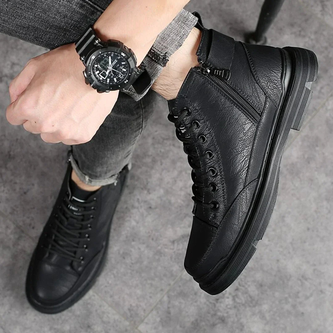Horacio | Durable Winter Boots with Slip-Resistant Sole for Men
