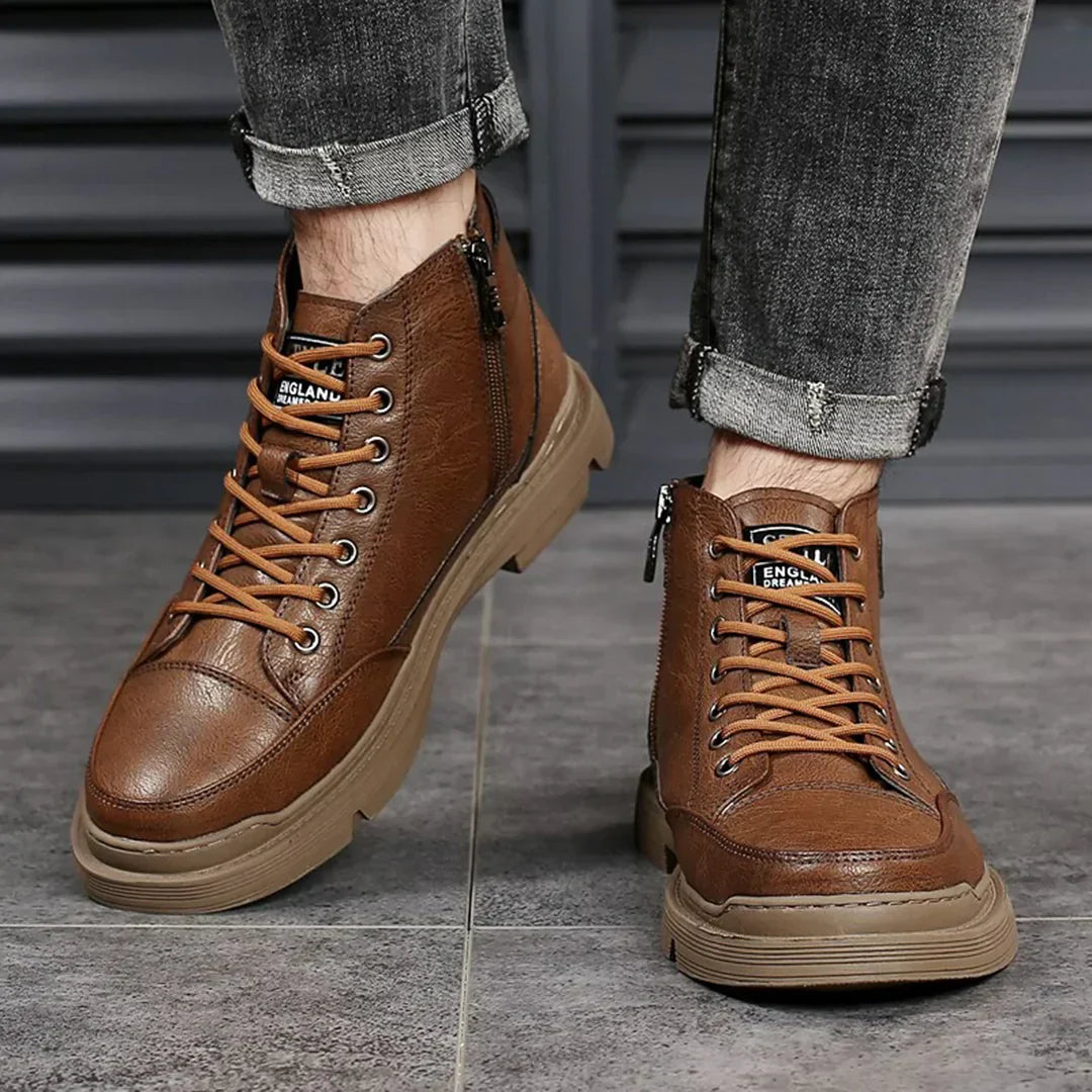 Horacio | Durable Winter Boots with Slip-Resistant Sole for Men