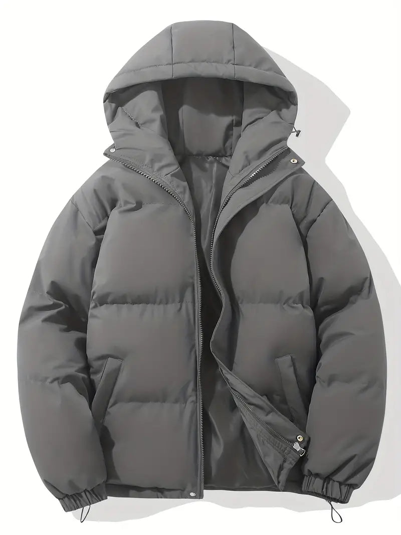Abram | Classic Hooded Down Jacket for Men