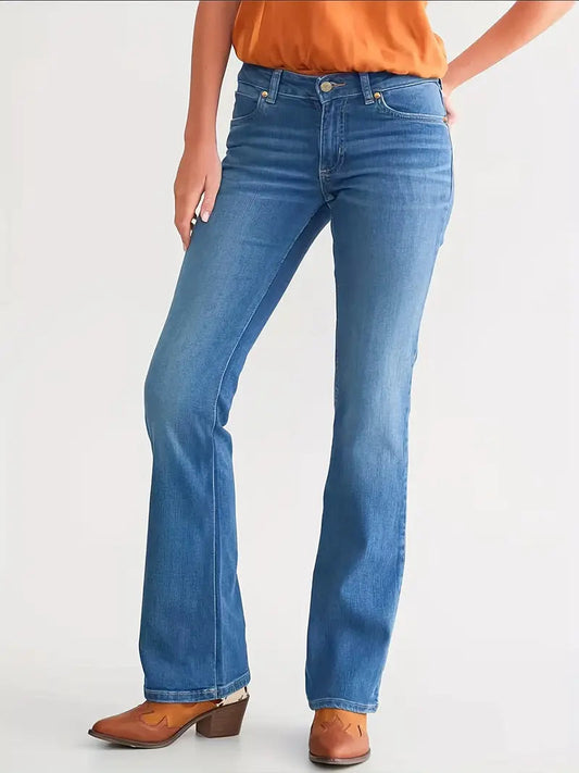 Liora | High-Waisted Bootcut Jeans
