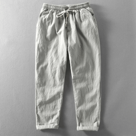Vincent | Men's Relaxed-Fit Trousers with Elastic Waistband
