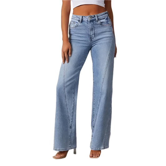 Mila | High-Waisted Wide Leg Jeans