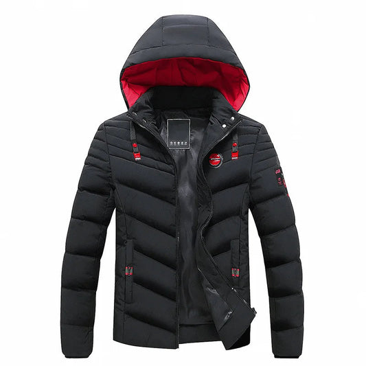 Zain | Waterproof Winter Hoodie with Adjustable Hood for Men