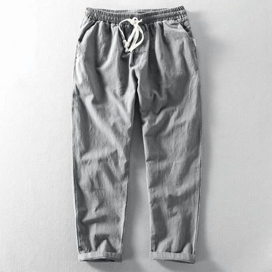 Vincent | Men's Relaxed-Fit Trousers with Elastic Waistband