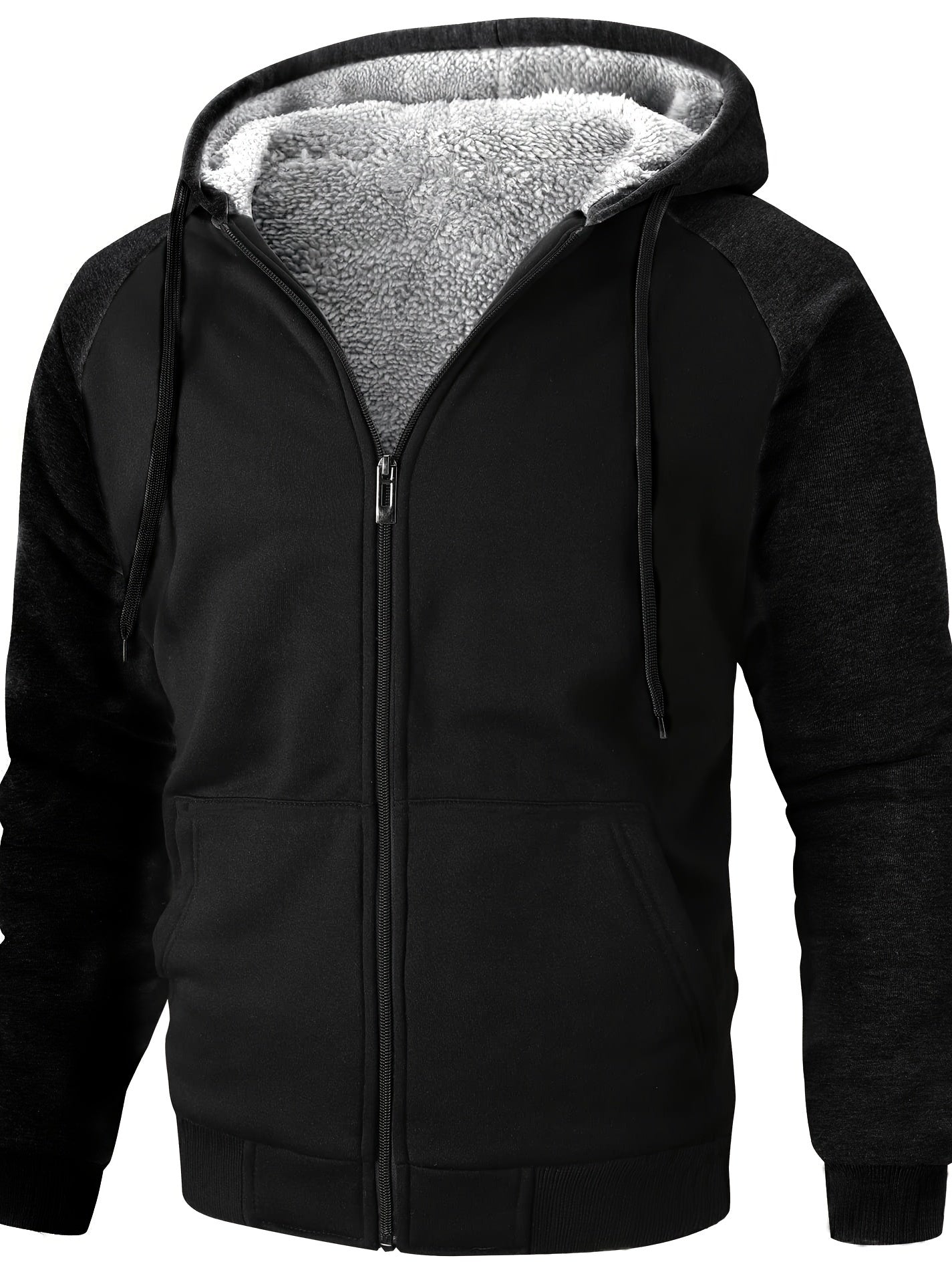 Wayne | Casual Hooded Sherpa Hoodie for Men
