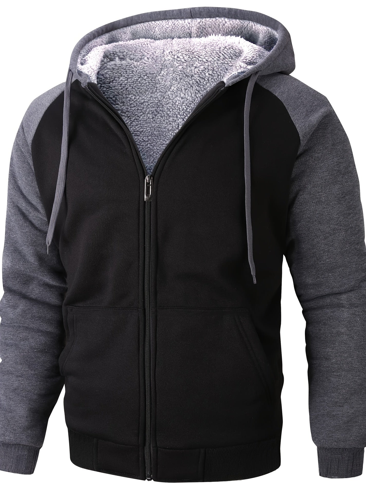 Wayne | Casual Hooded Sherpa Hoodie for Men