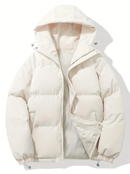 Abram | Classic Hooded Down Jacket for Men