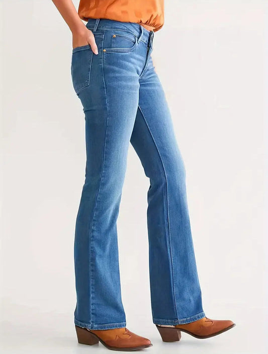 Liora | High-Waisted Bootcut Jeans