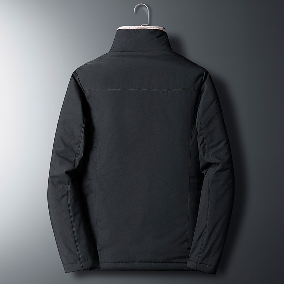 Miguel | Long Autumn Coat with Elegant Tailored Fit for Men