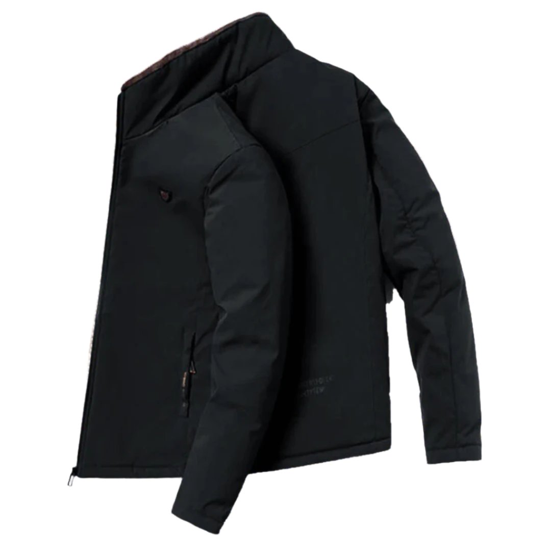 Miguel | Long Autumn Coat with Elegant Tailored Fit for Men