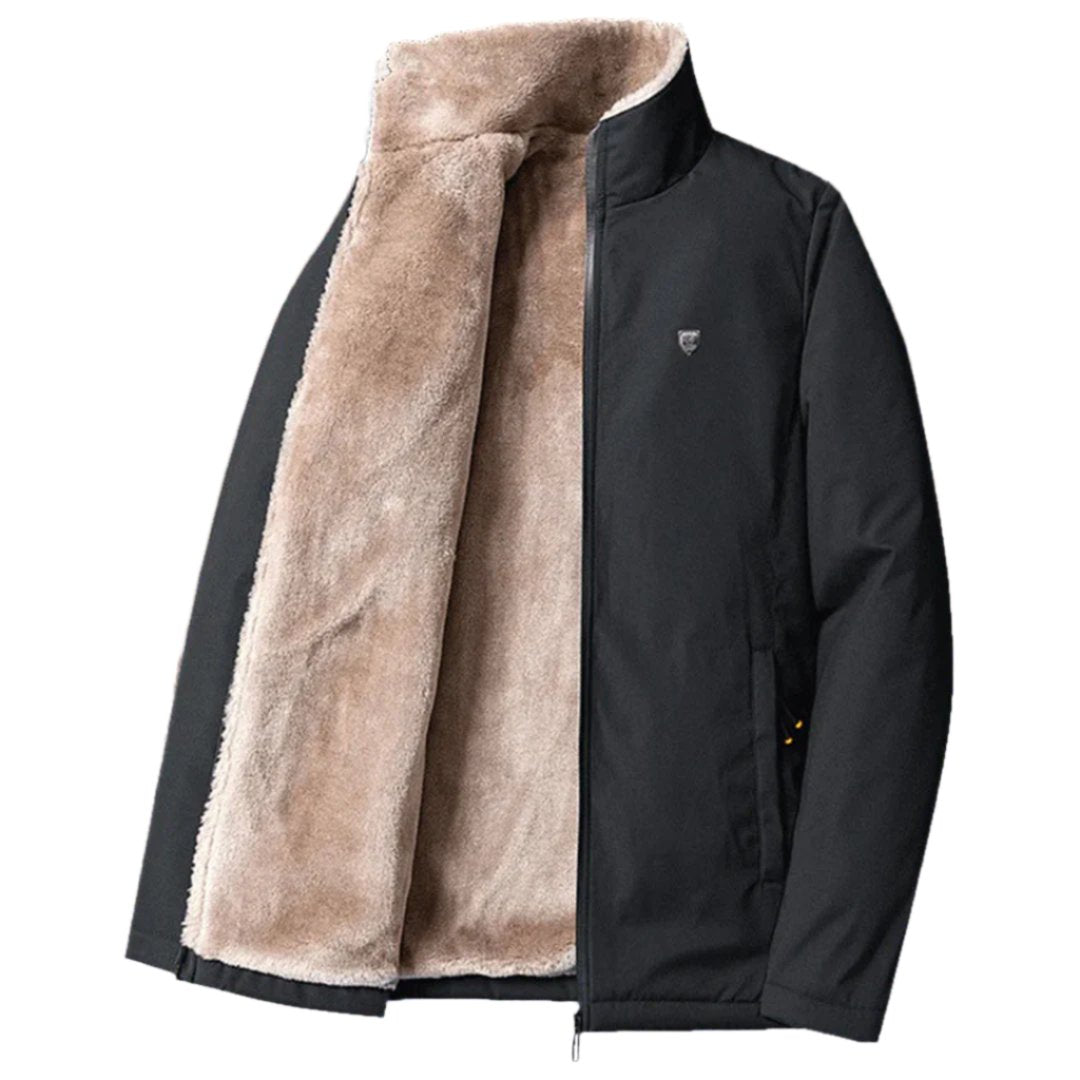 Miguel | Long Autumn Coat with Elegant Tailored Fit for Men