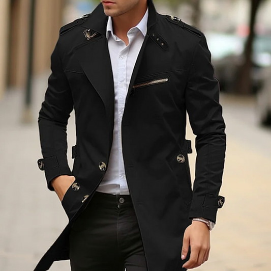 Kain | Men's Premium Spring Trench Coat with a Tailored Look