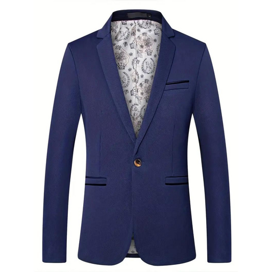 Huxley | Stylish Slim-Fit Lapel Blazer for Men