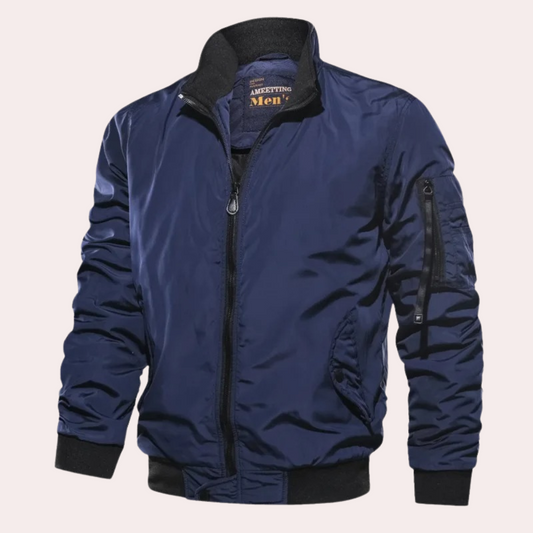 Kainoa | Warm Puffer Jacket with High Collar for Men