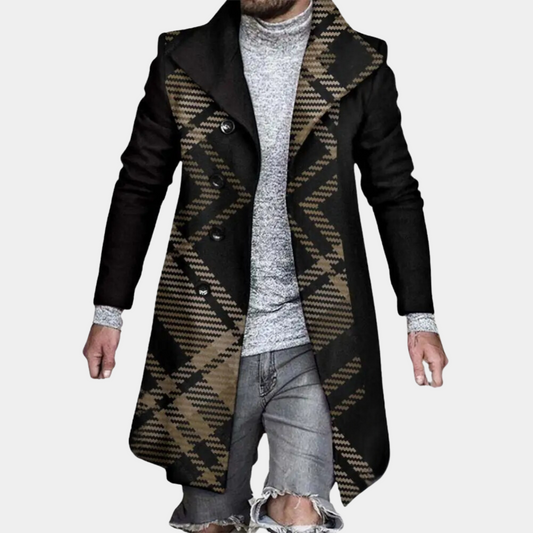 Gilberto | Sophisticated Mid-Length Coat for Men