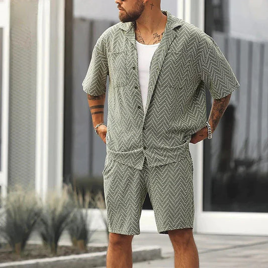 Gray | Relaxed Lightweight Set for Men