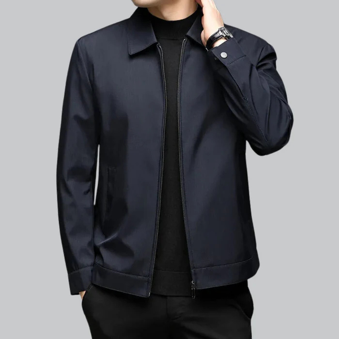 Classic Minimalist Zip Jacket