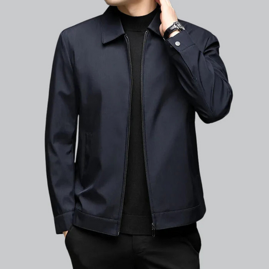 Classic Minimalist Zip Jacket