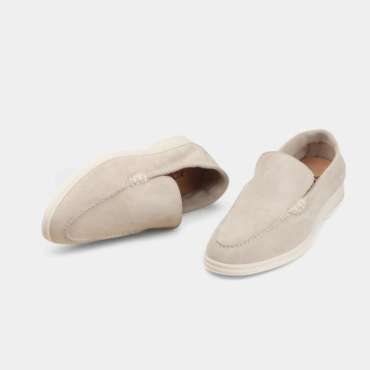 Suede Penny Loafers