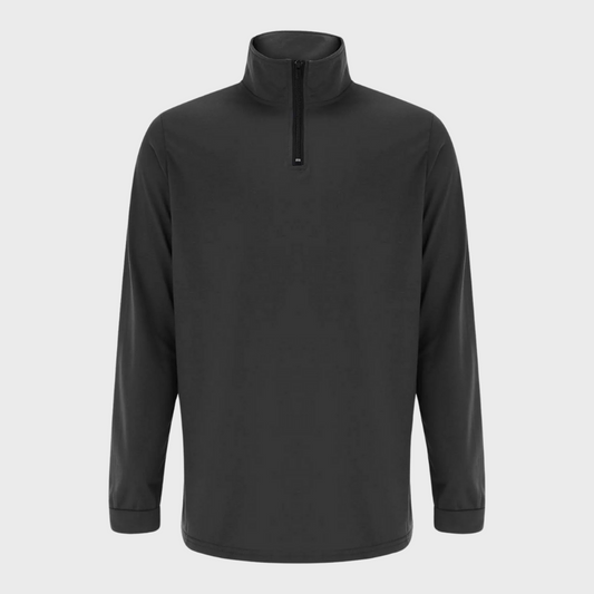 Derick | Zip-Up Sweater with Ribbed Cuffs for Men