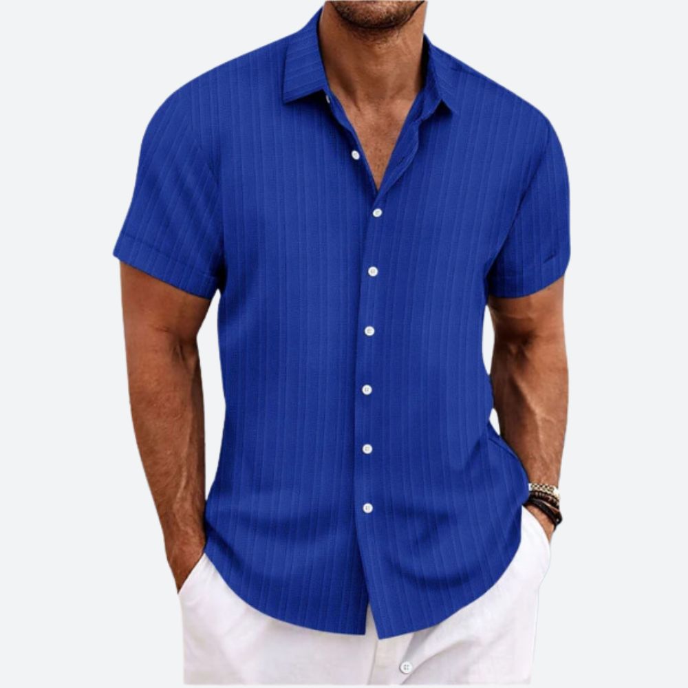 Zackary | Men's Striped Shirt for Summer Style