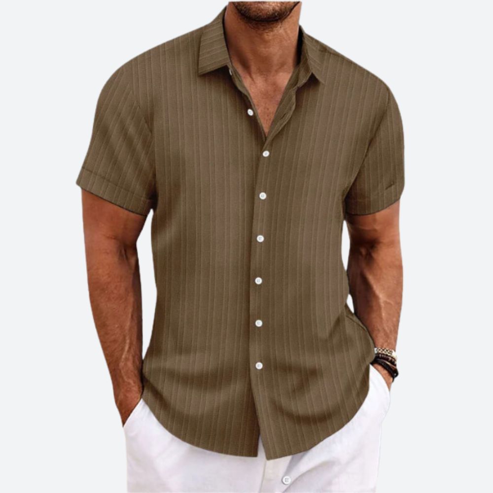 Zackary | Men's Striped Shirt for Summer Style