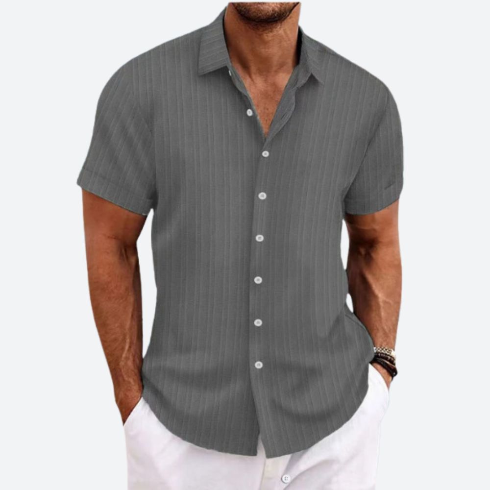 Zackary | Men's Striped Shirt for Summer Style