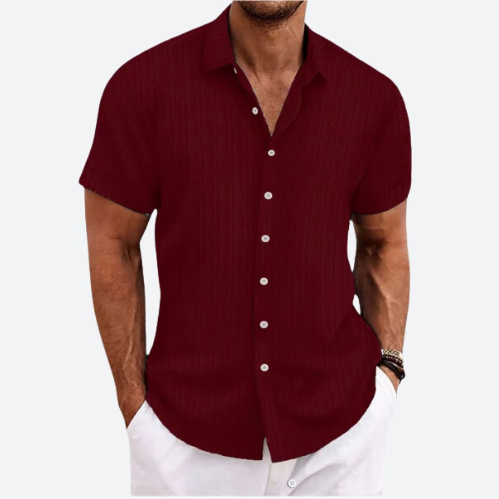 Zackary | Men's Striped Shirt for Summer Style