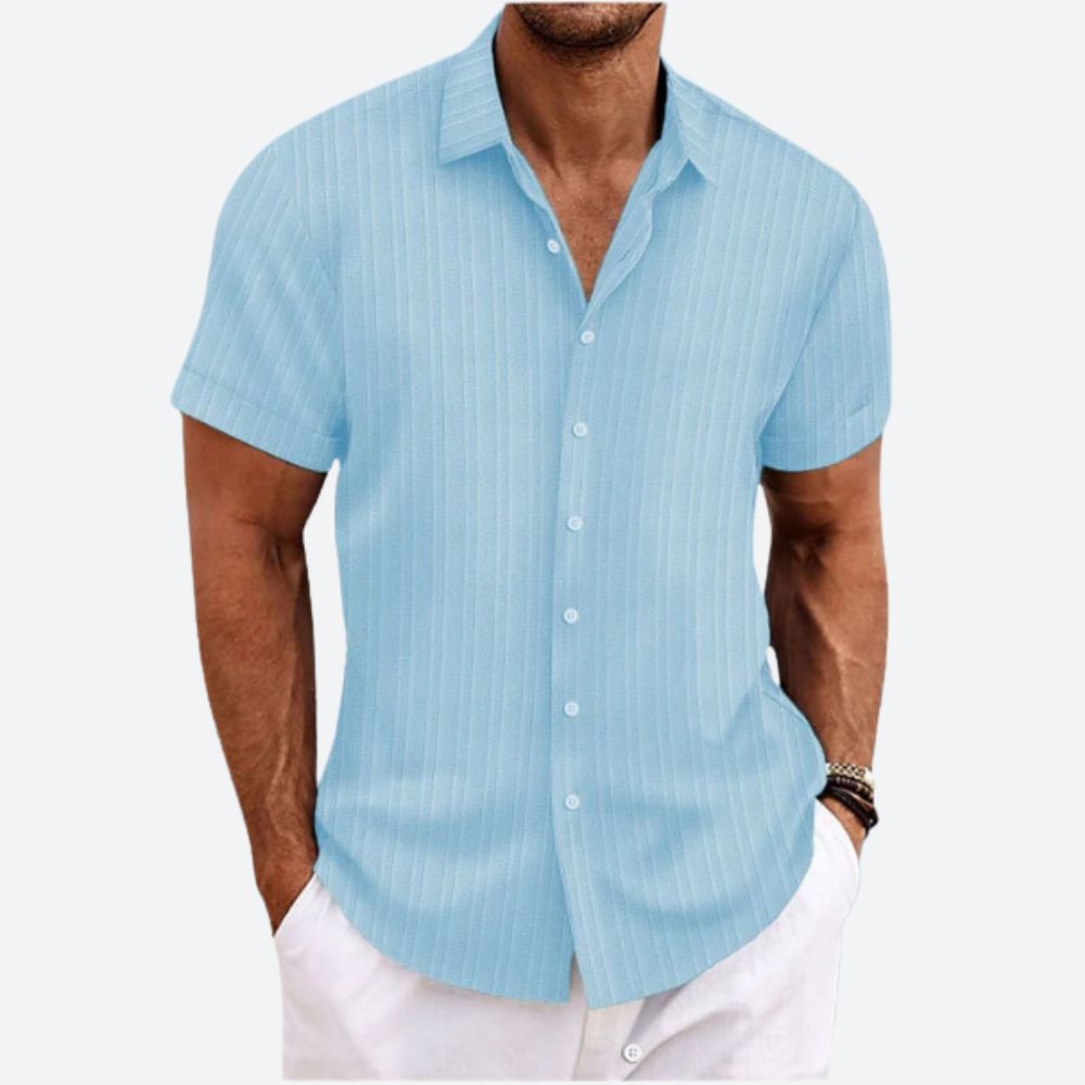 Zackary | Men's Striped Shirt for Summer Style