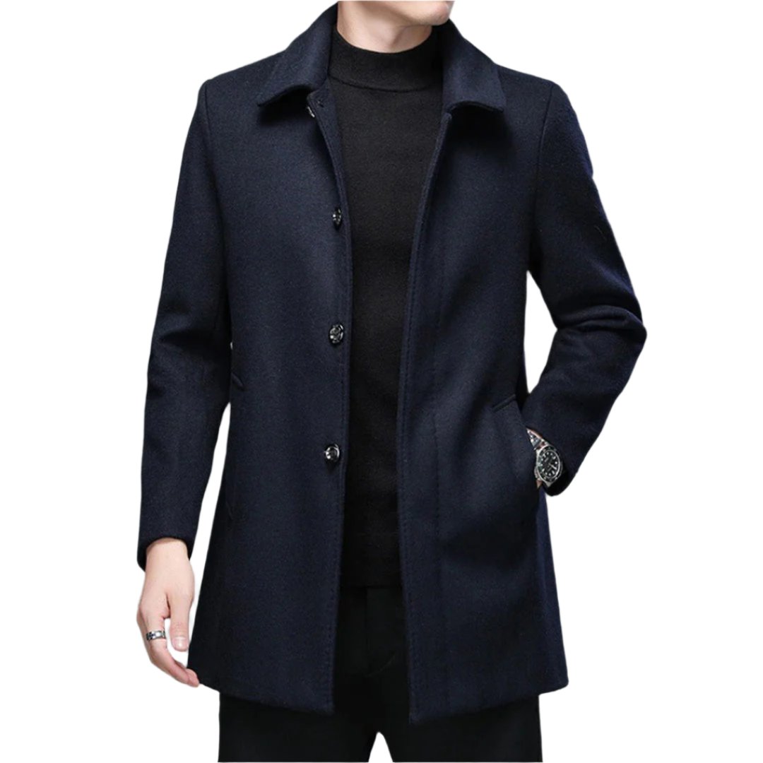 Oren | Stylish Long Tailored Coat for Men