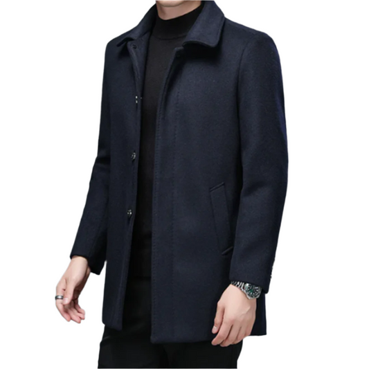 Oren | Stylish Long Tailored Coat for Men