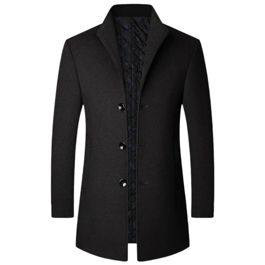 Grant | Modern Elegant Long Coat for Men