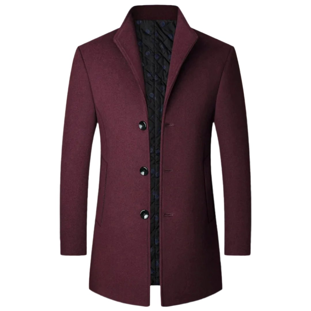 Grant | Modern Elegant Long Coat for Men
