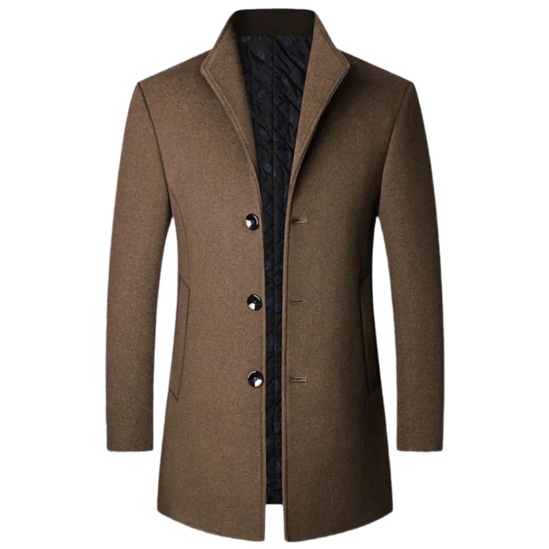 Grant | Modern Elegant Long Coat for Men
