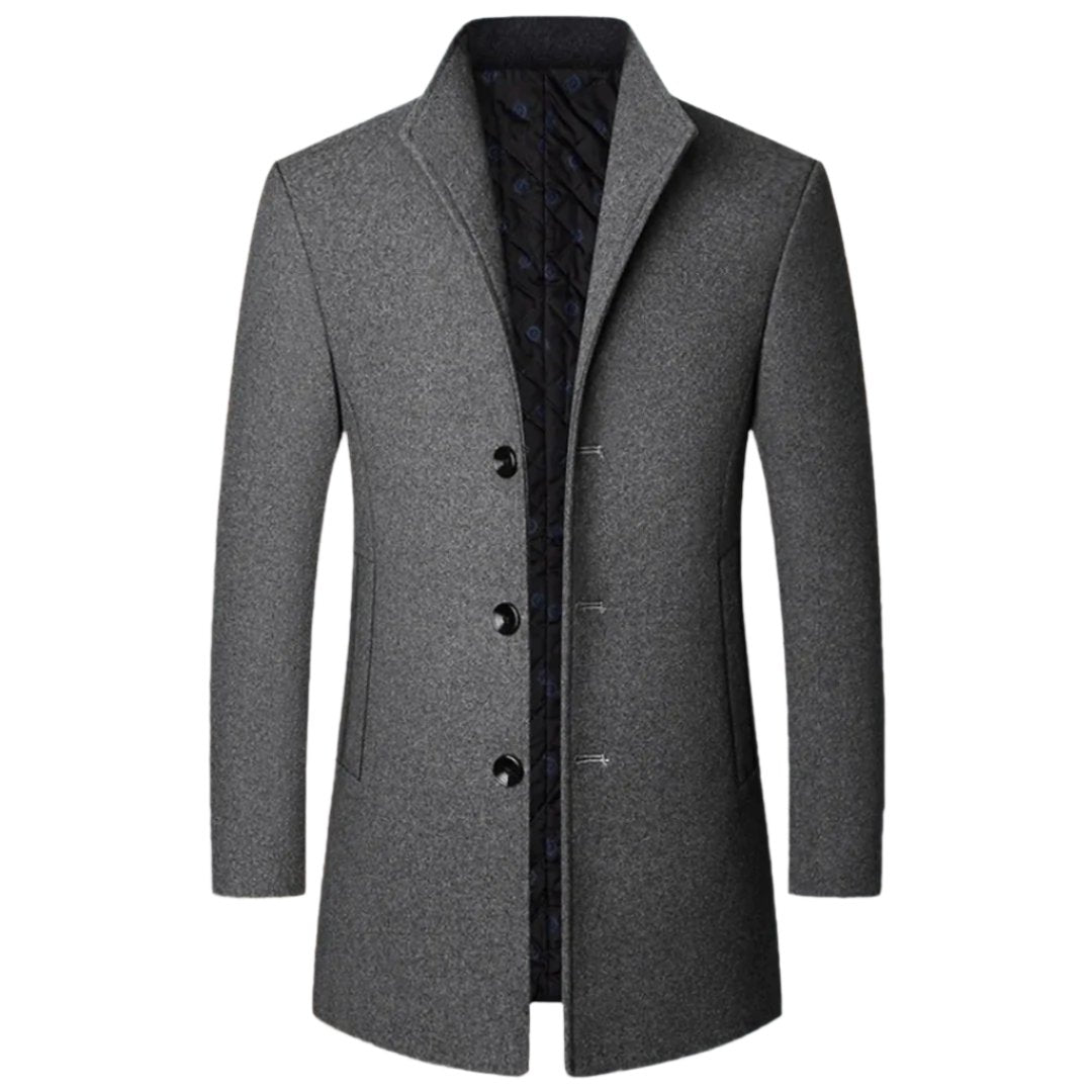 Grant | Modern Elegant Long Coat for Men