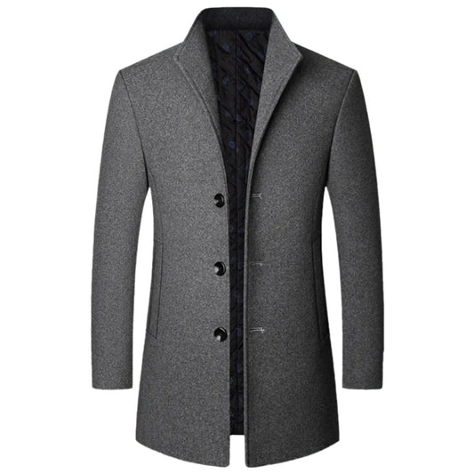 Grant | Modern Elegant Long Coat for Men