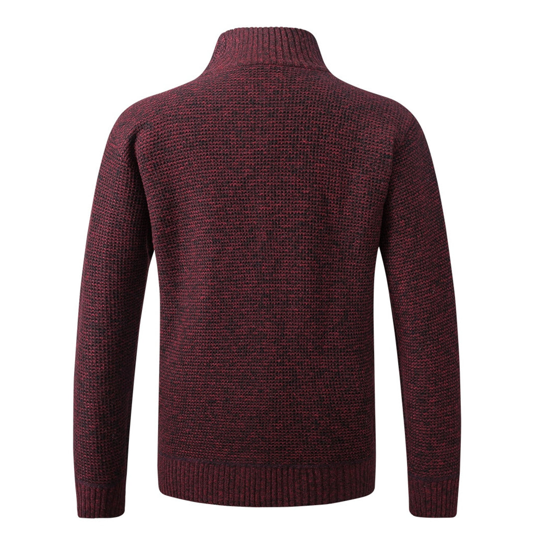 Yohan | Warm Winter Jacket with Patchwork for Men