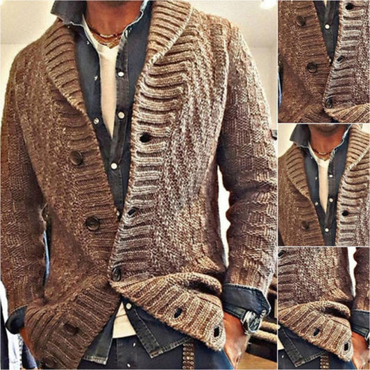 Julian | Autumn Winter Vintage Cardigan with Button Details for Men