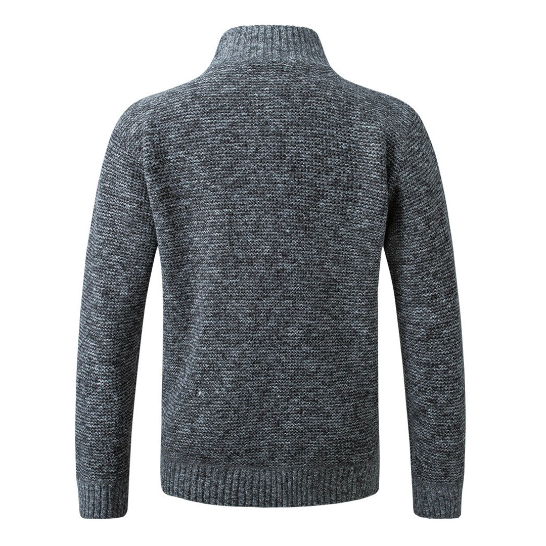 Yohan | Warm Winter Jacket with Patchwork for Men