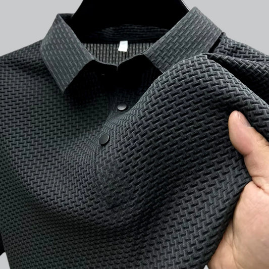 Textured Polo Shirt