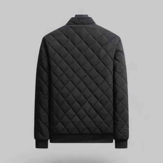 Diamond Lined Bomber Jacket
