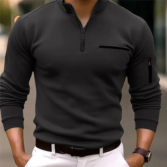 Talon | Sophisticated Zipper Sweater for Men